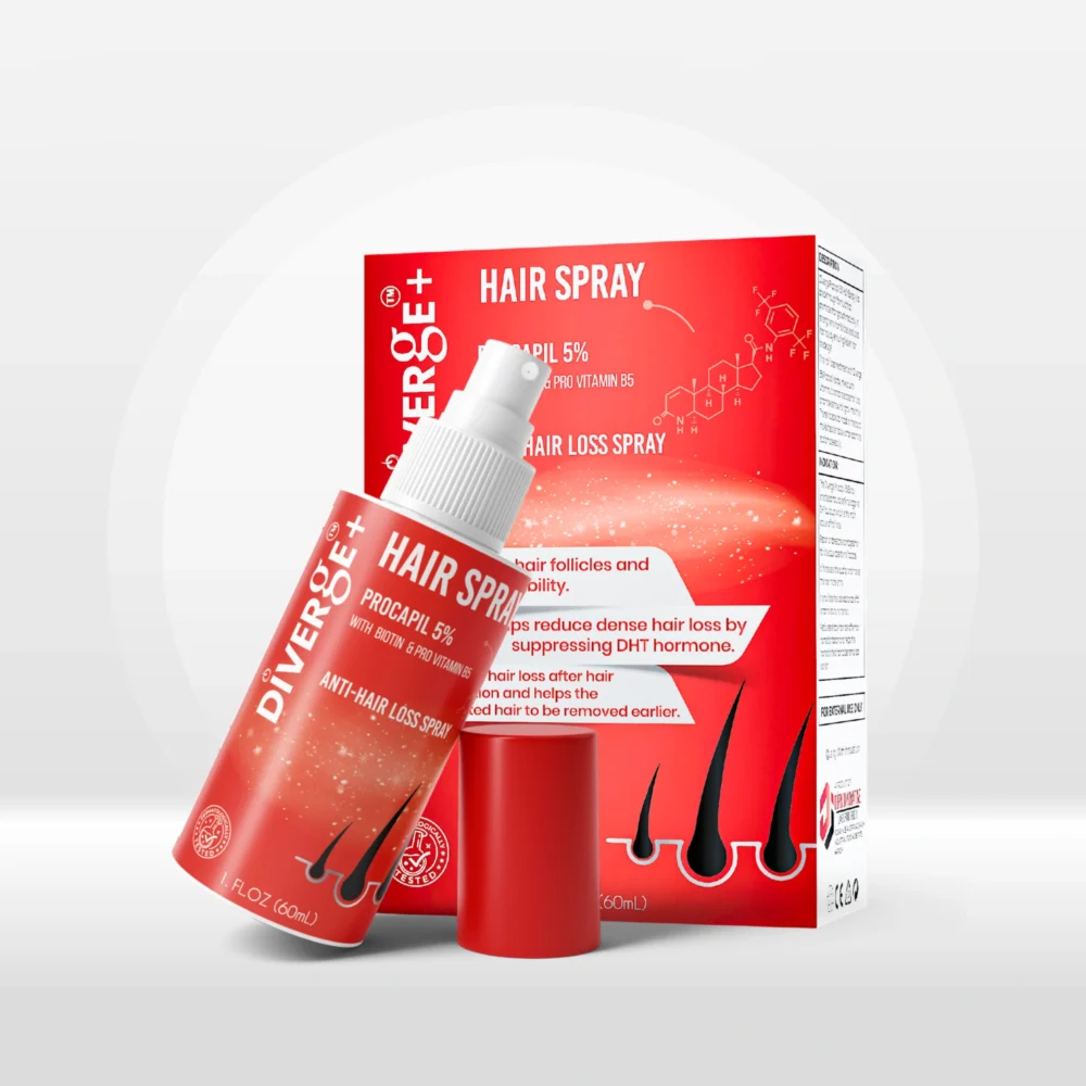 DIVERGE + HAIR SPRAY (PROCAPIL 5%)